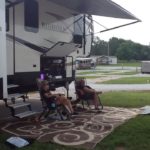 Highway 54  RV Park Wheatland Missouri Relaxing